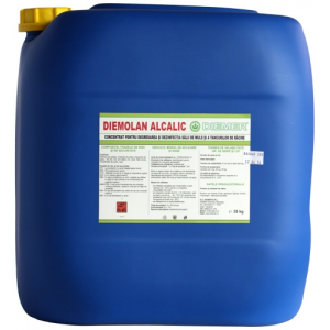 Dibazic activ 25 Kg degresant și dezinfectant pentru mulgători și aparate de muls (Diemolan Alcanic)-Solutii curatare mulgatoare